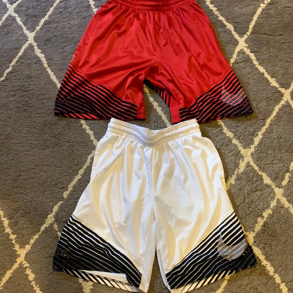 2 pairs of Nike elite shorts